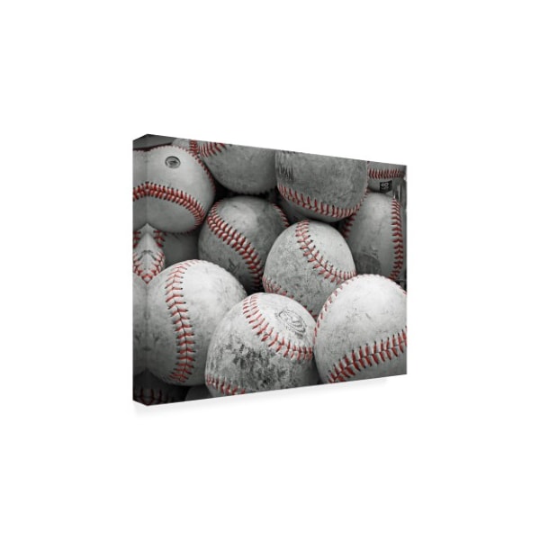 Brooke T. Ryan 'Vintage Baseballs' Canvas Art,35x47